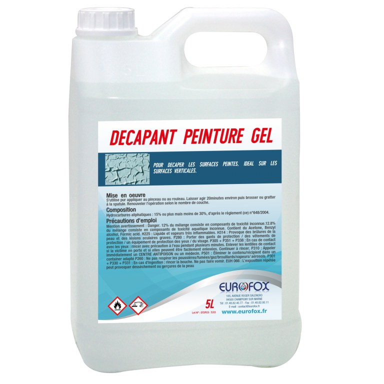 Décapant peinture gel - Eurofox