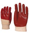 Lot de 10 Paires Gants pvc standard rouge