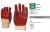 Lot de 10 Paires Gants pvc standard rouge