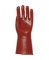 Lot de 10 Paires Gants PVC rouge 36 cm