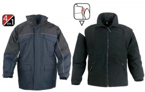  Parka RIPSTOP 4 en 1