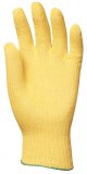 Lot de 10 Paires Gant Kevlar Tricote Leger, 13 Jaune