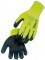 Gants Polyamide Jaune enduction latex gris