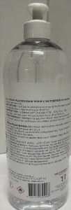 GEL HYDROALCOOLIQUE 1L